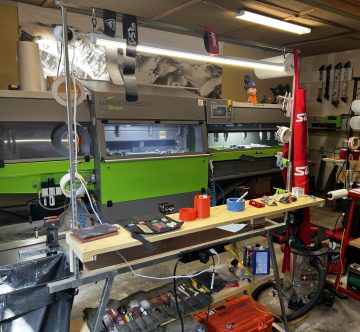 Inside Race Tech Ski Service